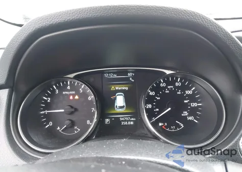 2016 Nissan Rogue Sv z USA, uszkodzony, nr VIN KNMAT2MT1GP650534